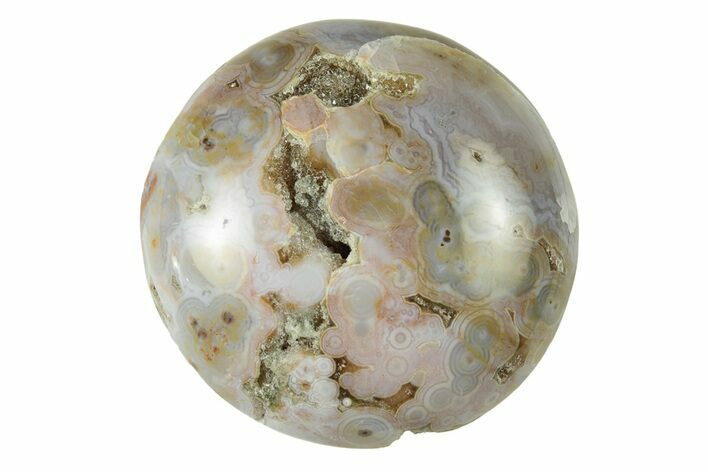 Polished Ocean Jasper Stone - New Deposit #277006